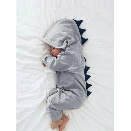 

Dinosaur Newborn Infant Baby Boy Girl Zipper Romper Bodysuit Jumpsuit One-piece Outfits Clothes