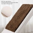 thumbnail image 6 of 1Pc Bathroom Mat Coffee Color Bathroom Rug Won'T Slip Bathroom Mat Soft and Comfortable Furry Durable Thickened Bathroom Rug Machine Washable Reusable Carpet, 6 of 9