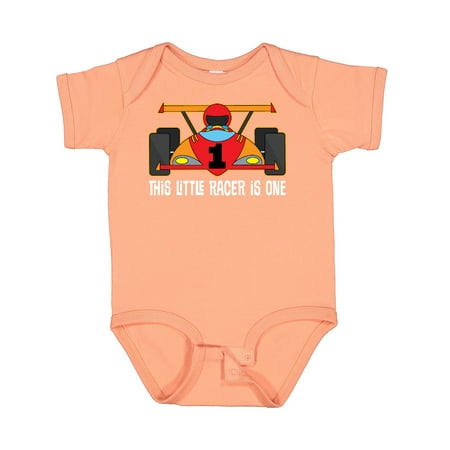 

Inktastic Racing Themed 1st Birthday Car Gift Baby Boy Bodysuit