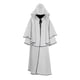 thumbnail image 1 of Sonducket Capa de Halloween Unisex de manga larga con capucha de miedo para mujeres y hombres, capa para adultos, traje de Color sólido, disfraz Disfraces de disfraces Blanco XXL, 1 of 6