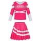 thumbnail image 2 of Zombies 3 Zombie disfraz de escuela secundaria, vestido de porristas para niños, faldas superiores para niñas pequeñas, monos de carnaval y Halloween, 2 of 5