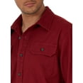 thumbnail image 3 of Wrangler Men's Epic Soft Long Sleeve Twill Woven Shirt, 3 of 4
