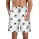 thumbnail image 1 of Balery Black Rabbit Traje de Baño Estilo Hawaiano para Hombre, Shorts de Secado Rápido con Bolsillos-3X-Large, 1 of 6