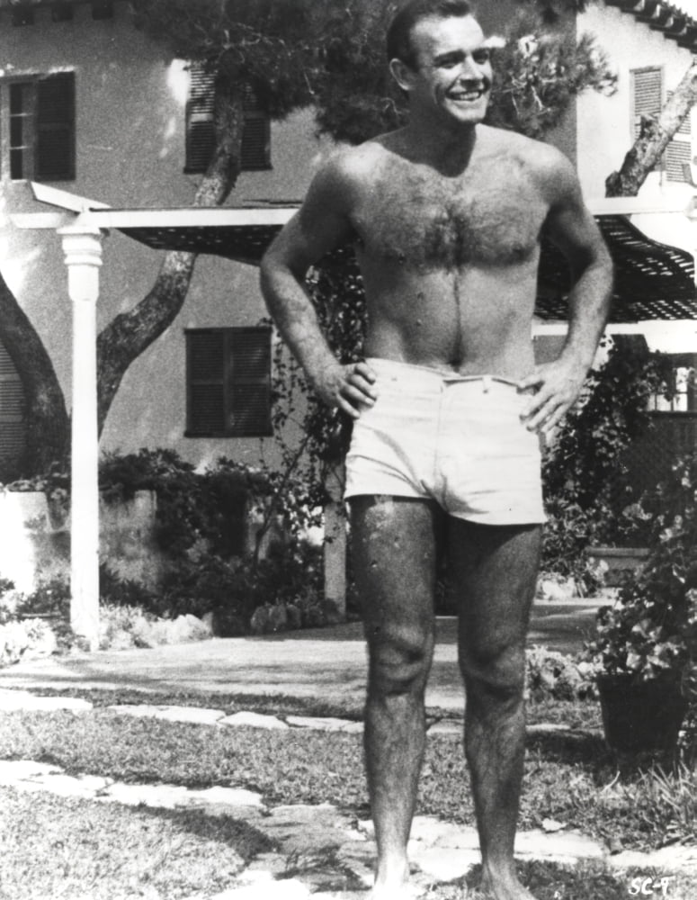 Sean Connery in swimming trunks Photo Print (8 x 10) - Walmart.com ...