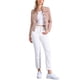 thumbnail image 2 of Chaquetas de mezclilla para mujer INSPIRE CHIC con cuello alzado, mangas largas, chaquetas de jean cortas, rosa M, 2 of 6