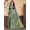 Elf Green, variant on Lichi Silk Weaving Work Elegant Wedding Wear Saree With Contrast Pallu – Lava Red