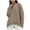 Khaki, variant on Women's Holiday Fair Isle Wool Blend Pullover Sweater Women's Fashionable Oversized Round Neck Pullover Sweater Soft Wool Blend Comfortable Knitwear