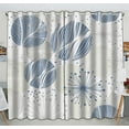 thumbnail image 1 of EREHome whimsical hand drawn Blackout Window Curtain Drapery Panels 52x84 Inch Two piece, 1 of 1