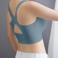 thumbnail image 4 of Sports Bras for Women Large Bust Open Back Smoothing Comfort Daily Bralette Wireless Bras, 4 of 6