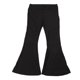 thumbnail image 1 of Pantalones acampanados para mujer, parte inferior acampanada, cintura alta, control de barriga, pantalones ajustados para mujer, para el hogar, al aire libre, negro, XL, 1 of 12