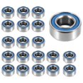 thumbnail image 4 of 20PCS MR105-2RS 5x10x4mm Ball Bearings Double Shielded Steel Miniature Bearings for Machinery, 4 of 5
