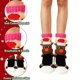 thumbnail image 1 of Calcetines navideños para dormir, bonitos calcetines tridimensionales de lana gruesa y cálida para mujer en invierno., 1 of 4
