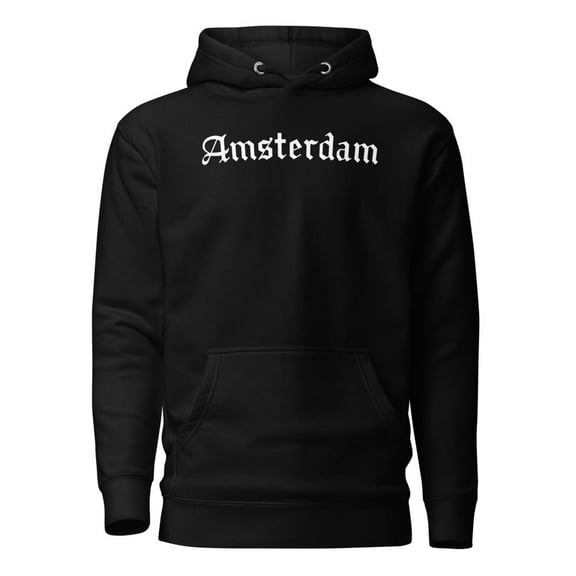 Amsterdam Hoodie (Black, S)