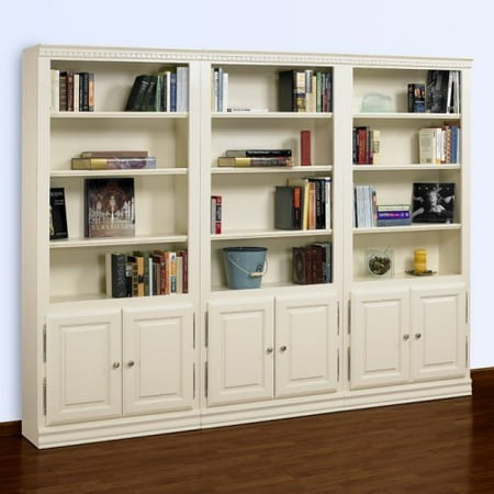 inch doors bookcase hampton wood