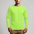thumbnail image 6 of YLSDY Mens Long Sleeve Workout Shirts Moisture Wicking Running Athletic Sport Performance T-Shirt Lightweight Comfy Sun Shirt Green XXL, 6 of 9