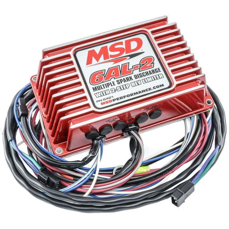 MSD Ignition 6421 Digital 6AL-2 Ignition Control - Walmart.com MSD Ignition 6421 Digital 6AL-2 Ignition Control - Walmart.com