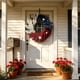 thumbnail image 1 of Patriotic Wreath Independence Day Wreaths, Summer Wreath American Flag Hanging Wreath Holiday Hanging Ornament, 4th of July Memorial Day Front Door Window Wall Decoration, 1 of 6