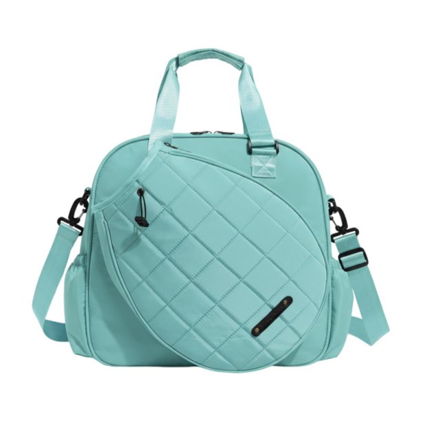 Bolsa de tenis Bolso de mano Mujer Hombre Correa de hombro ajustable Equipo multifuncional verde