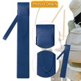 thumbnail image 6 of Drumsticks Pouch Drumstick Case Drumming Accessory Bag PU Leather Material for Club Concert Playing Drummers, 6 of 9