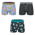 thumbnail image 4 of CRAZYBOXER Spongebob Patrick And Football; Men's Boxer Briefs, 3-Pack, 4 of 10