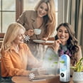thumbnail image 4 of Air Conditioner Fan, Portable Evaporative Air Conditioner with Timer, 6 Speeds Personal Air Conditioner, Small Portable AC Air Cooler with Humidifier for Room Bedroom Office Desk, 4 of 7