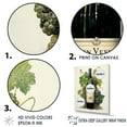 thumbnail image 3 of Designart "Bordeaux Bounty Of French Red Wine I" France Floater Framed Wall Decor, 3 of 5