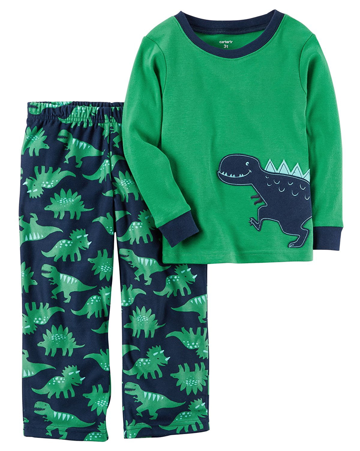 Carter's - Carter’s 2-Piece Boys Fleece Pajamas Top and Pants Winter ...
