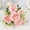 Multicolor D, variant on Beautiful Artificial Silk Fake Flowers Wedding Valentines Bouquet - Durable, Realistic Peony Flowers for Home Decor, Bridal Centerpieces, Parties (Vase Not Included)