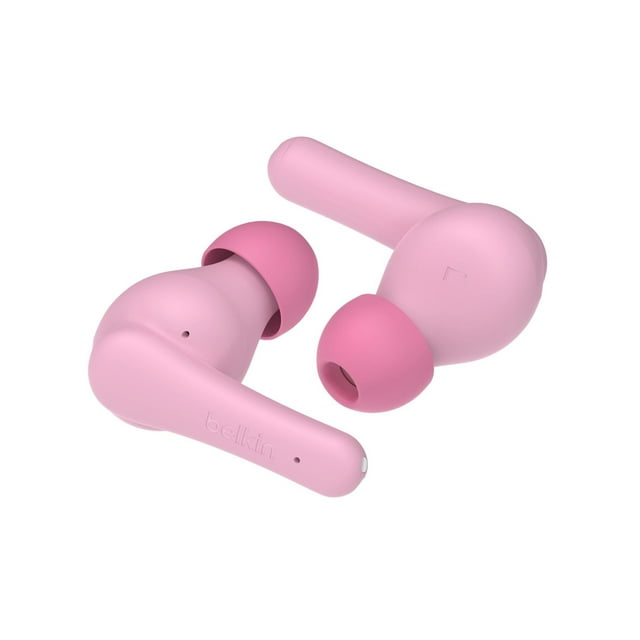 Auriculares Bluetooth Belkin SoundForm Nano 2 para niños, color rosa
