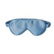 thumbnail image 1 of ZHAOCHENG Máscara de seda para ojos, máscara para dormir, color negro y azul cielo, 1 of 3