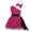 Hot Pink, variant on mgoYE Infant Baby Toddler Girl Halloween Party Dress Up Age Outfit with Headband(Hot Pink,3-4 Years)