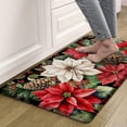thumbnail image 2 of Briarwood Lane Mixed Poinsettias Comfort Mat, 2 of 3
