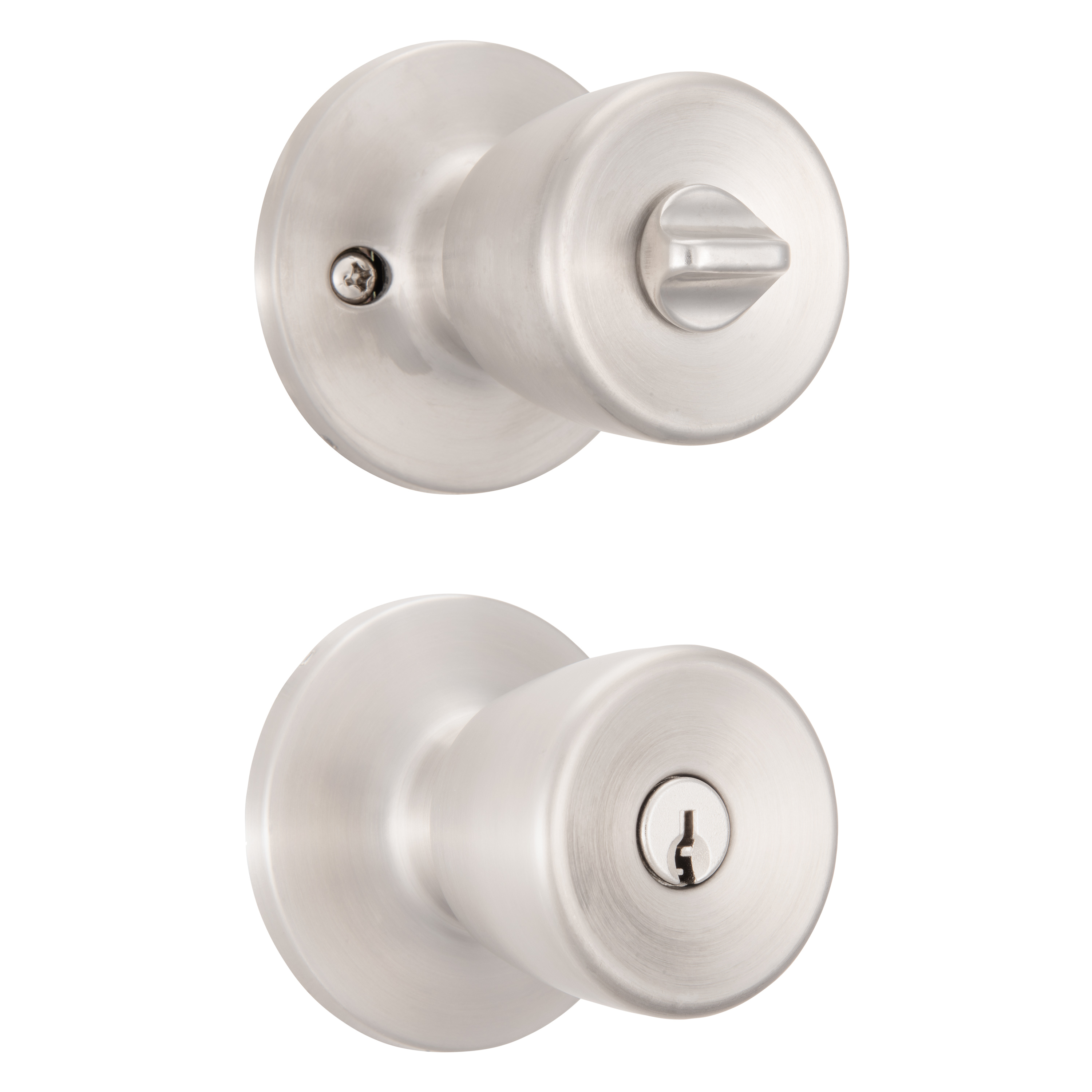 Brinks Mobile Home Keyed Entry Bell Style Doorknob photo 2