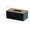 Black, variant on Tissue Box Table Napkin Rings Tissue case Paper Box Container Bamboo Cover Solid Wood Storage Box Home Table Decoration (White)