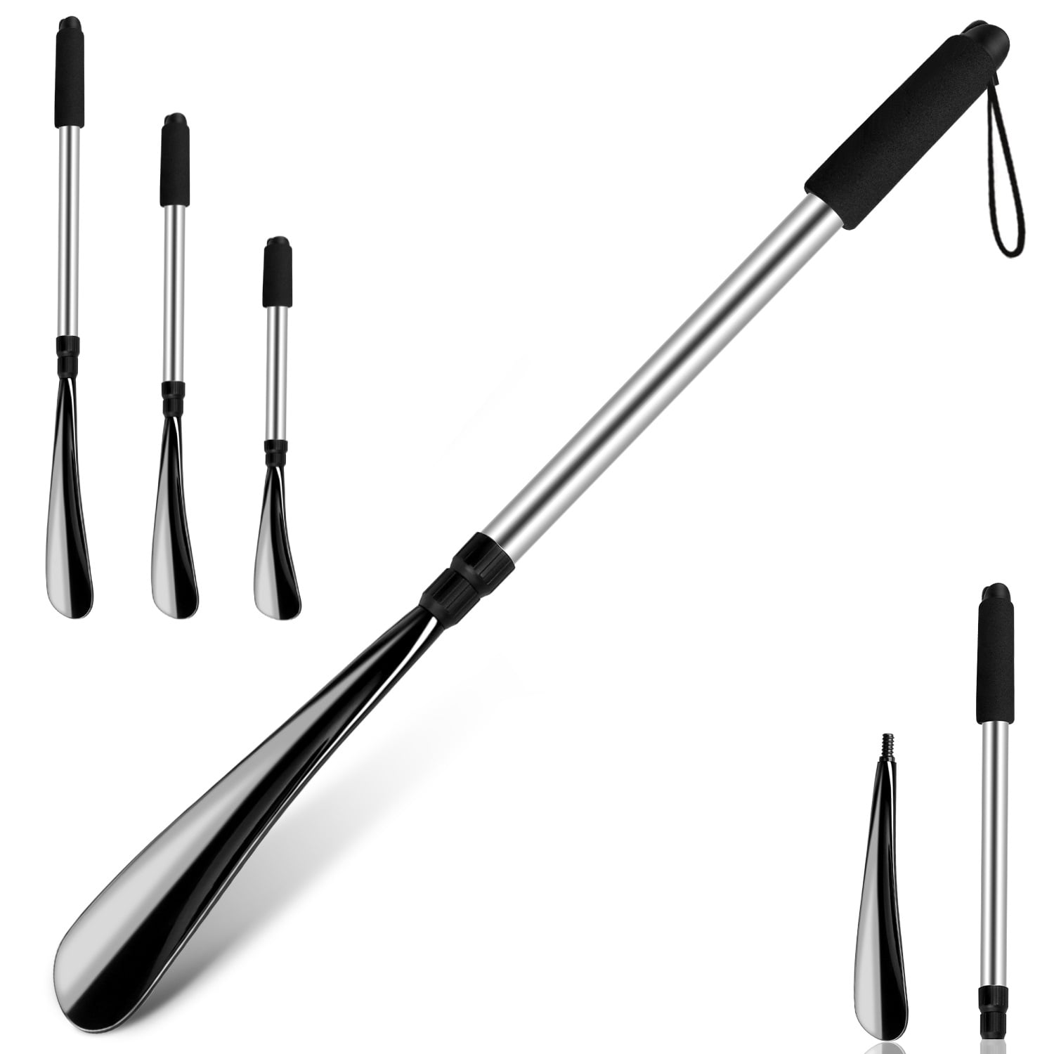 Shoe Horn, 8 to 32 Inch Telescopic Shoe Horn,Shoe Horn Long Handle