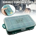 thumbnail image 2 of Boîte de Rangement en Plastique à 8 Fentes pour Vis, Filetages, Boulons, Clous, Écrous, Pièces Durables, 2 of 7