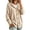 Khaki, variant on Lightweight Cardigans For Women Textured Knit Long Sleeve Button Down Hoodie Sweater Fall Winter Comfy Jacket,Blue,M