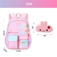 thumbnail image 2 of Mochila PRNGCAN Pink Kawaii Starry Rainbow Girl 17 pulgadas, 2 of 7