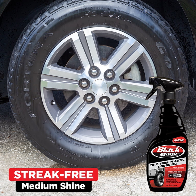 beyond black tire pro dressing Black Magic - BM23 Professional Tire Dressing, Trigger Spray - 23 Oz main image 1