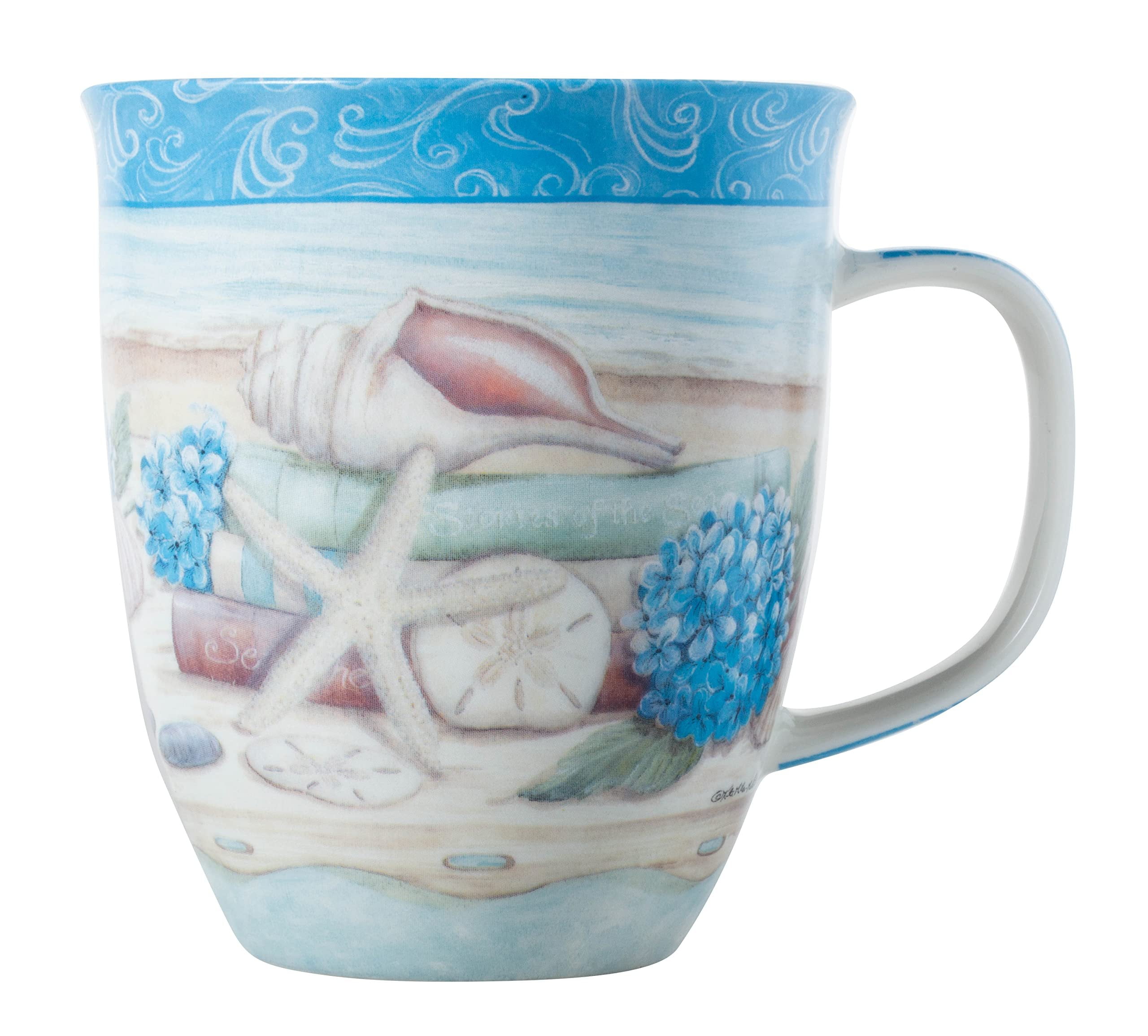 Cape Shore 16oz Hand-Crafted Stamped Potter's Mug, Multiple Styles  Available Loon - Walmart.com
