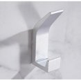thumbnail image 2 of Perchas autoadhesivas de doble gancho dobleHook Sin taladrar impermeable suspensión de pared Cubierta de baño Robe autoadhesivo Puerta de la puerta Tenedor colgante para dormitorio Sala de estar Plata Inevent HA010045-01, 2 of 6