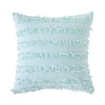 thumbnail image 2 of Ovzne Housse de Coussin à Franges Moderne Couleur Unie Housse de Coussin de Dossier en Liquidation, 2 of 6