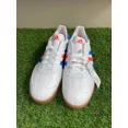 thumbnail image 2 of Adi-das VeloSamba Vegan White Blue Rush Cycling Shoes Mens Size 12 GW5323 NEW, 2 of 6