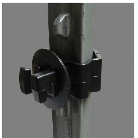 Snug T-Post Electric Fence Insulator, Black