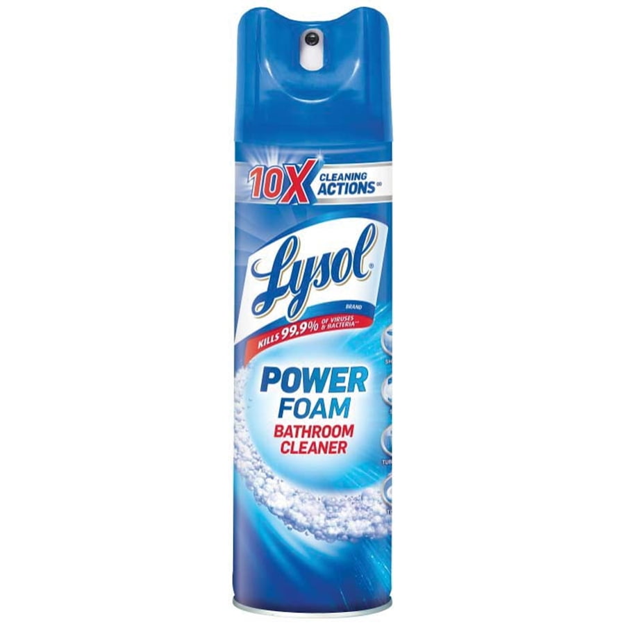 Lysol, Island Breeze Power Foam Bathroom Cleaner, 24 Oz