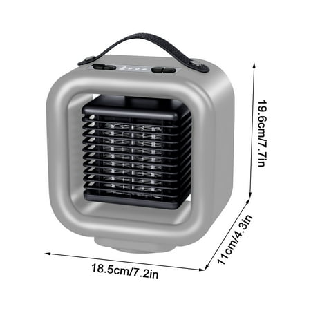 

CALAFEBILA Merry Christmas Portable Heater Fan Thermostat Electric Heater Fan Space Heater Warm Heater Indoor & Outdoor Use