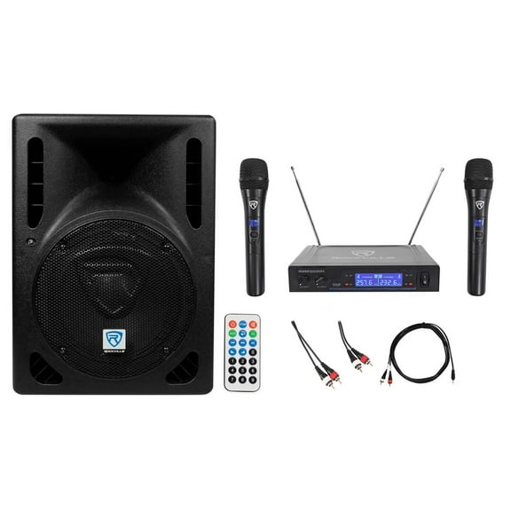 Rockville Powered 8" Android/ipad/iphone/Laptop/T.V. Karaoke Machine/System