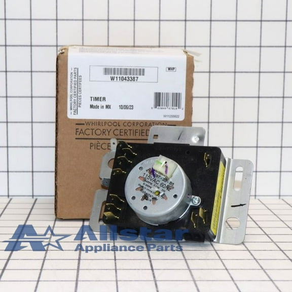 Whirlpool Dryer Timer W11043387