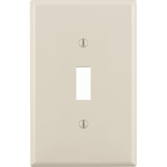 1G MID SZ SWTCH WALPLATE (Pack of 1)