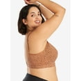 thumbnail image 3 of Leading Lady, The Evie, Unpadded Wireless Bra, Medium Support, Breathable Cotton Bra, Padded Straps, Comfort Bra (Women's & Women's Plus), 3 of 4